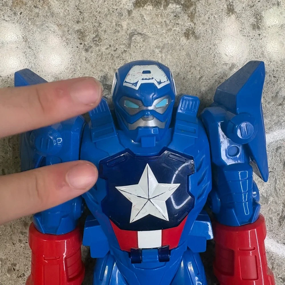 Marvel Avengers Action Figures Hulk Captain America Iron Man Hulkbuster Toys 1'0